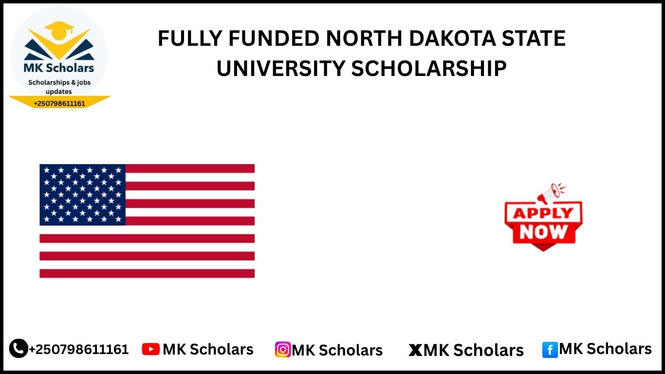 FULLY FUNDED NORTH DAKOTA STATE UNIVERSITY SCHOLARSHIP